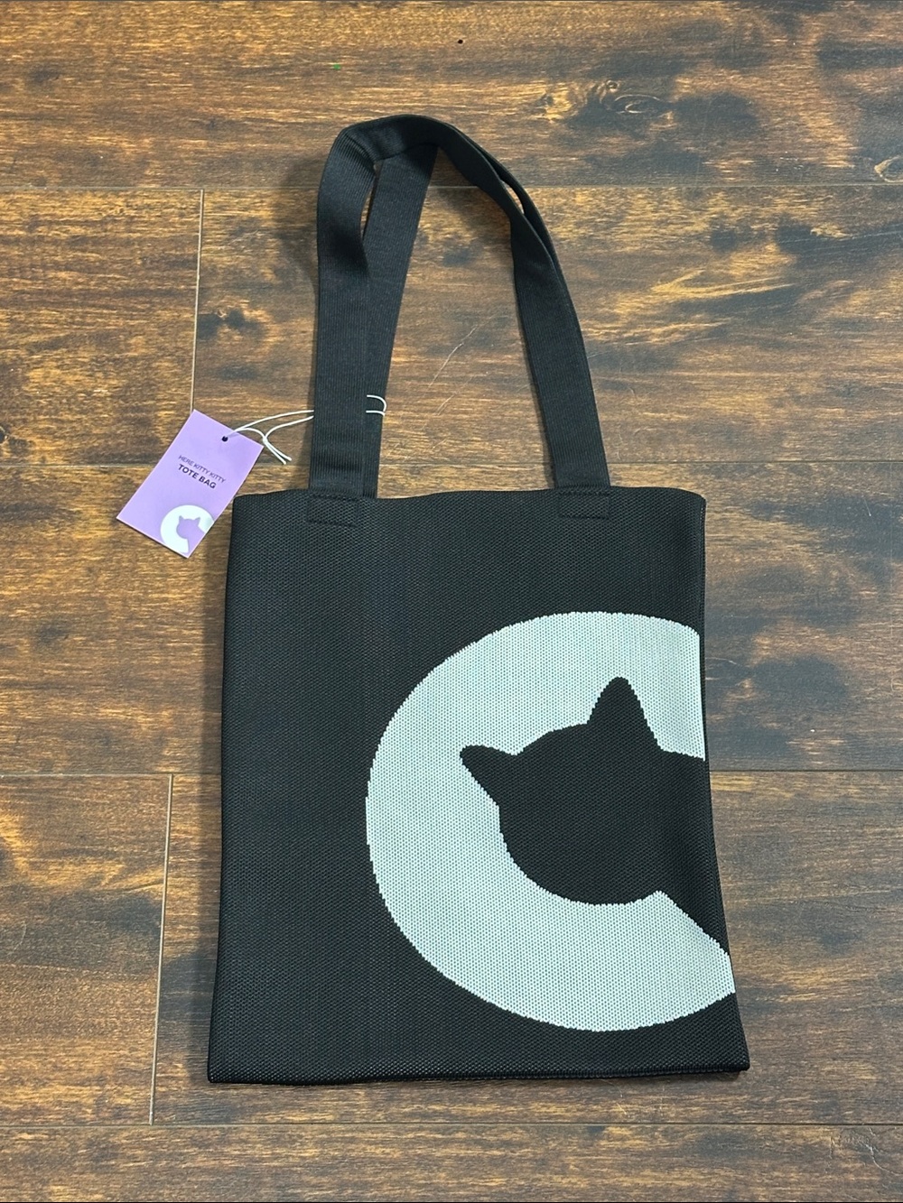 🐈⬛ Cat Lady Black Kitty Tote Bag NWT | Witchy Halloween 🌙